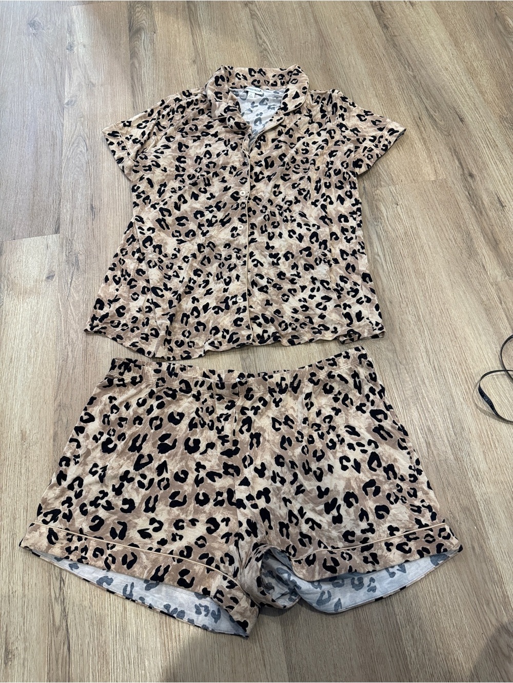 Nordstrom pajama top and shorts set